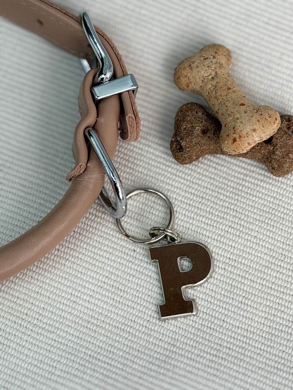 Dog Tag Letter P