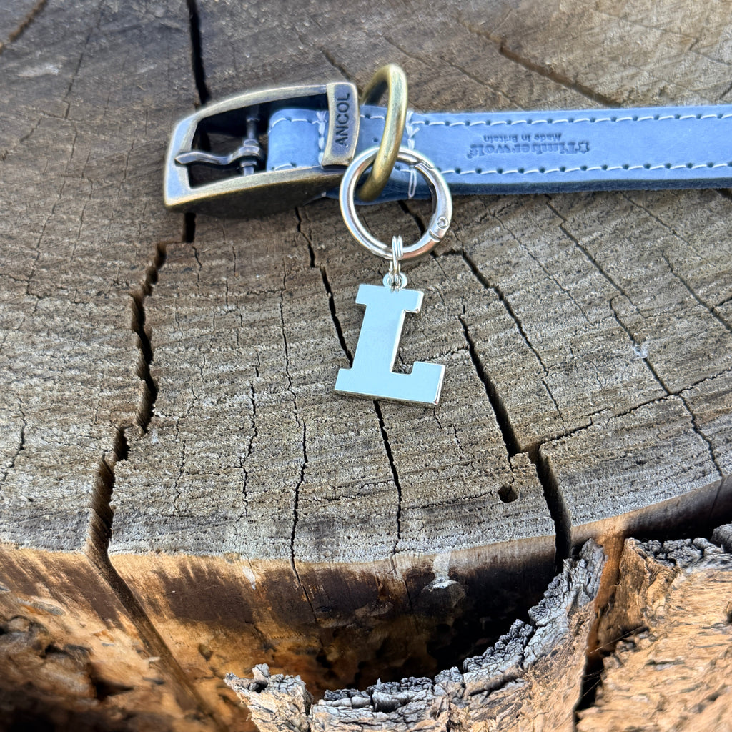 Initial Dog Tag - Letter L