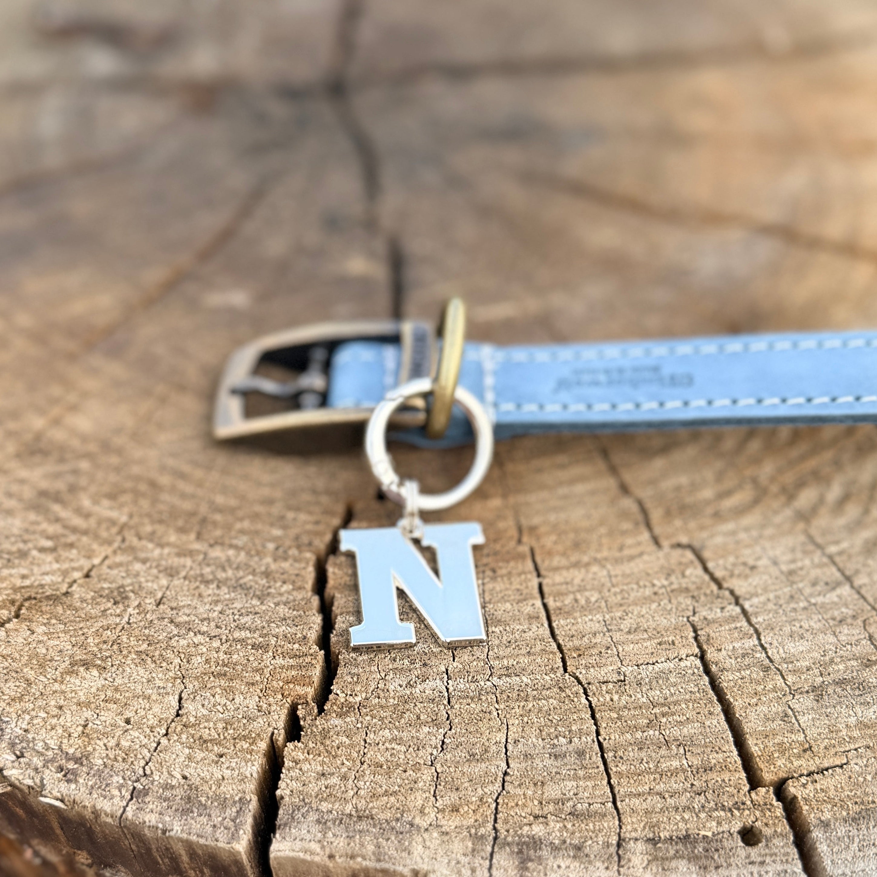 Initial Dog Tag - Letter N