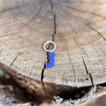 Coloured Dog Tag Letter J Blue