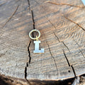 Coloured Dog Tag Letter L (Gold)