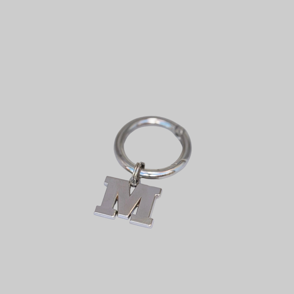 Initial Dog Tag - Letter M