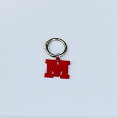 Dog Tag Letter M
