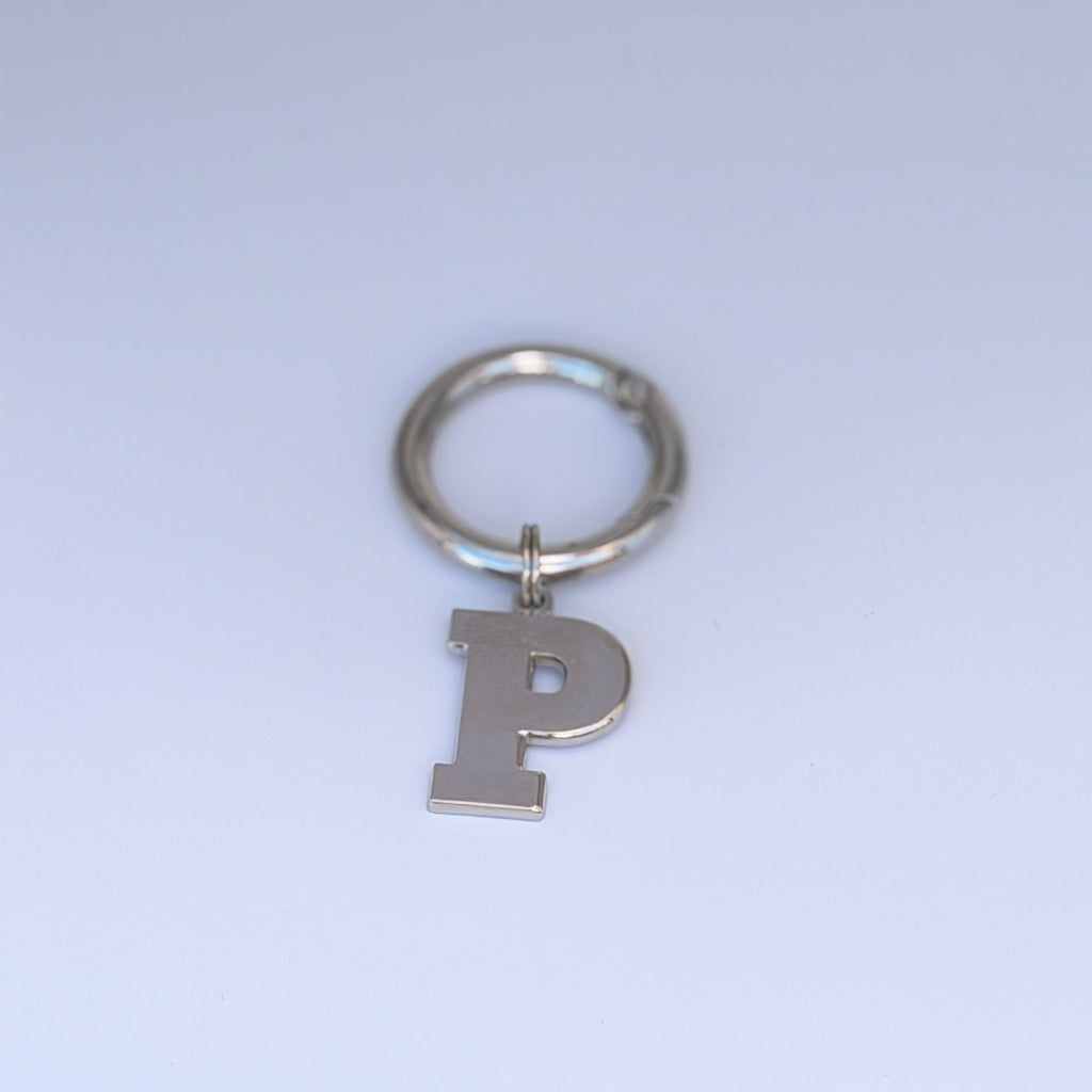 Dog Tag Letter P