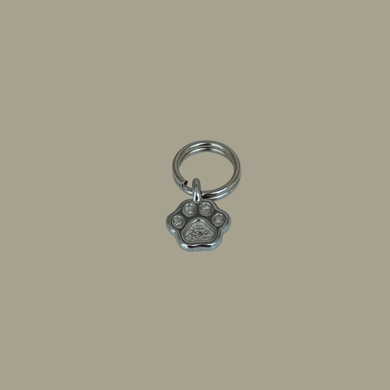 Charm in Shape of a Paw