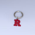 Coloured Dog Tag Letter R (Red)