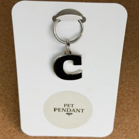 Dog Tag Letter C