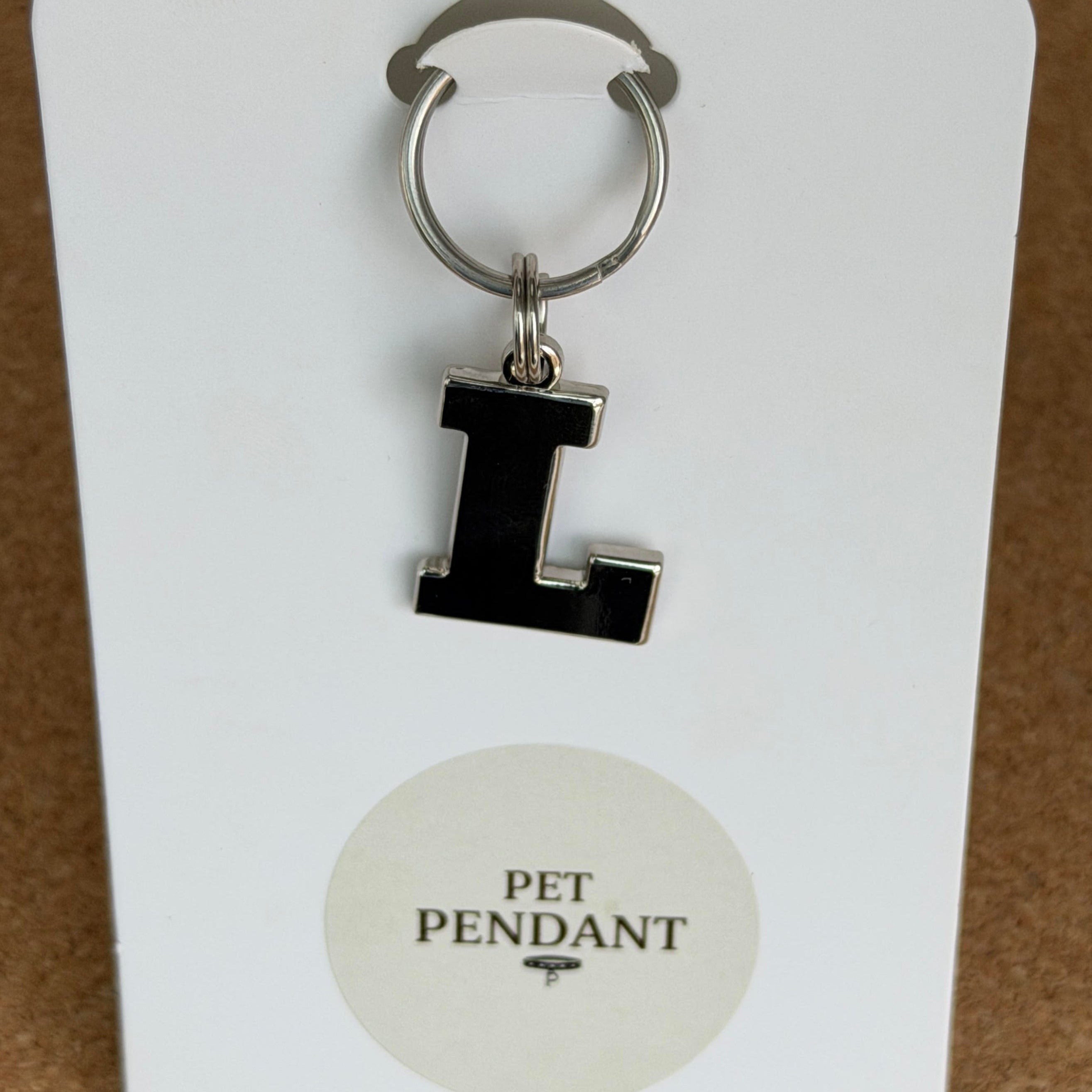 Dog Tag Letter L