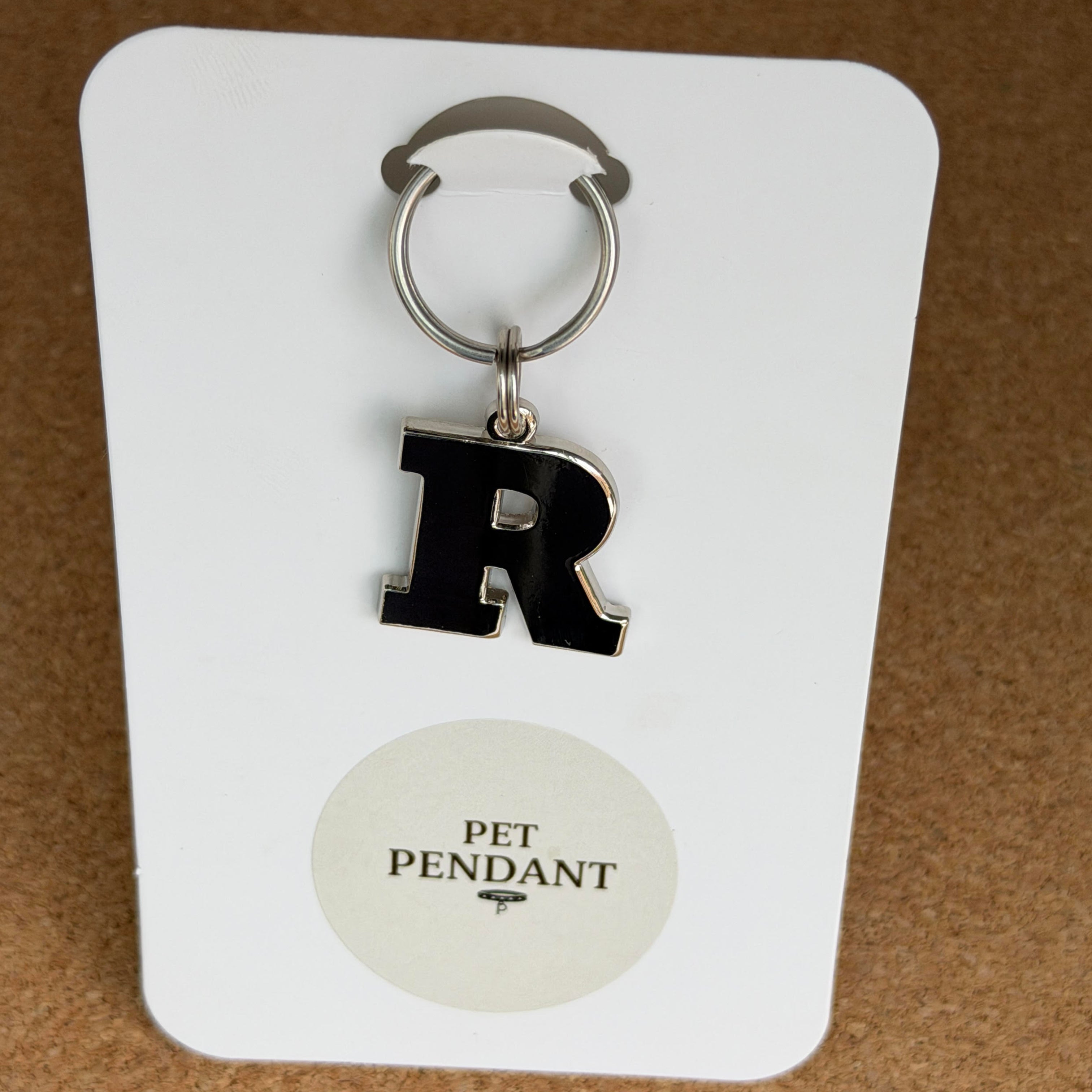 Dog Tag Letter R