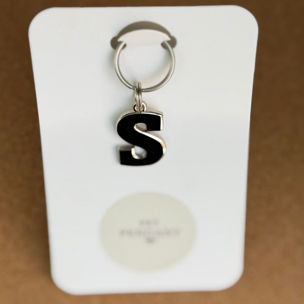 Dog Tag Letter S